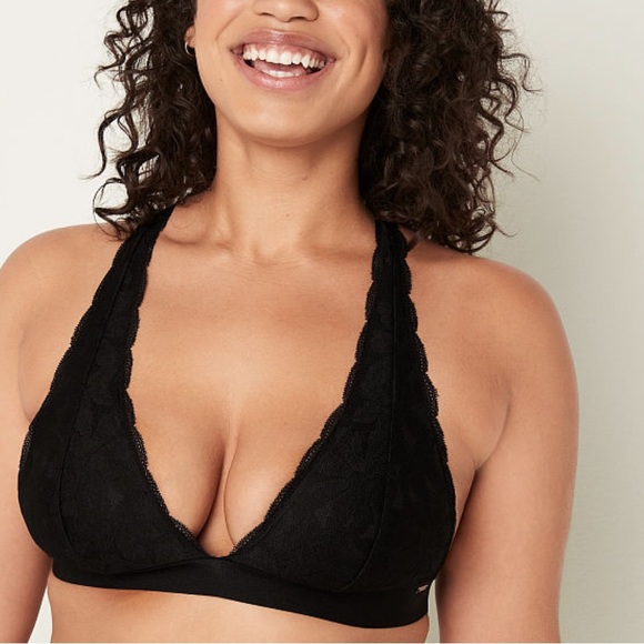 BRALETTE HALTER IN LACE
WITH A BACK TO STRIPS SIZE S |P |CH | - Picture 3 of 9